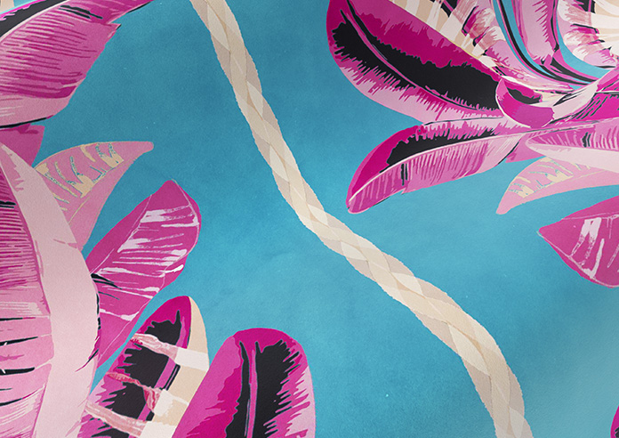 Miami, Pink - Twist&Fit Roman Blind - Image 4